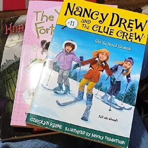 Nancy Drew and The Clue Crew Book Plus 2 Others In This Bundle Of 3 In VGC.